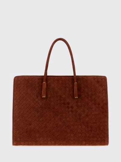 Bottega Veneta Handbag Woman Color Rust In Brown