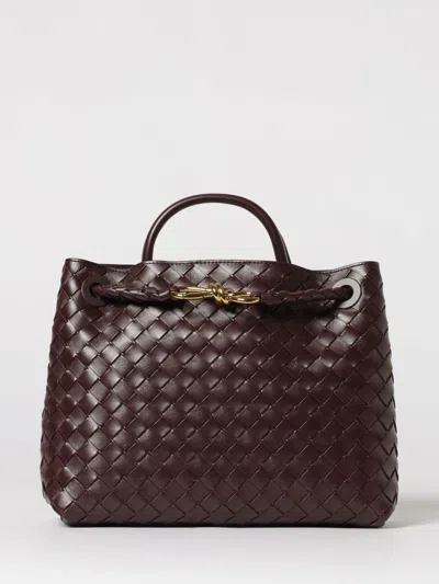 Bottega Veneta Handbag Woman Wine In Red