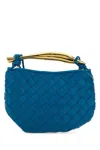 Bottega Veneta Sardine Mini Shoulder Bag In Blue
