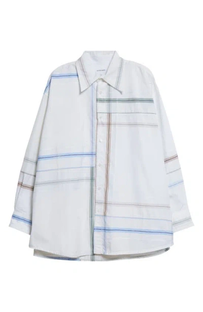 Bottega Veneta Handkerchief Long-sleeved Shirt In Multicolor