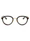 Bottega Veneta Havana Acetate Optical Glasses