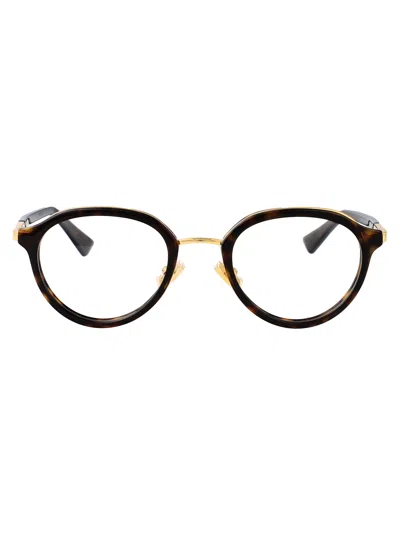 Bottega Veneta Havana Acetate Optical Glasses