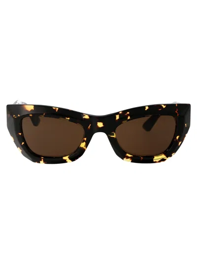 Bottega Veneta Havana Acetate Sunglasses