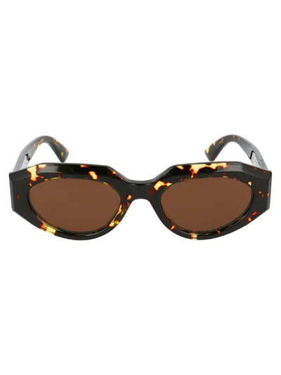 Bottega Veneta Havana Havana Brown Acetate Sunglasses