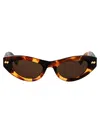 Bottega Veneta Eyewear Cat-eye Frame Sunglasses