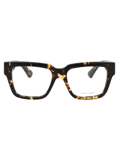 BOTTEGA VENETA BOTTEGA VENETA HAVANA HAVANA TRANSPARENT ACETATE GLASSES