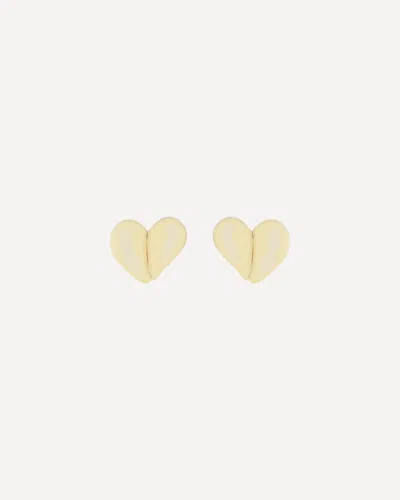 BOTTEGA VENETA HEART-SHAPED EARRINGS