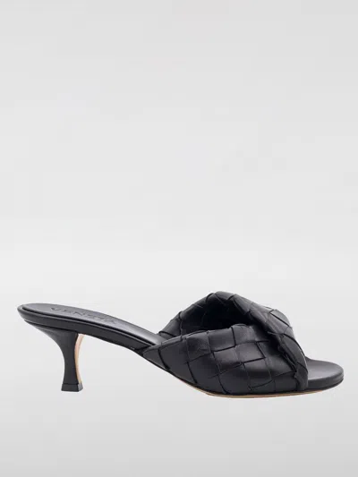 BOTTEGA VENETA HEELED SANDALS BOTTEGA VENETA WOMAN COLOR BLACK,F71076002