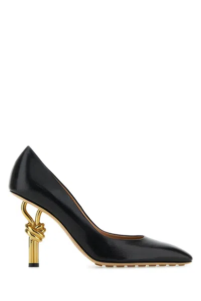 BOTTEGA VENETA 26S HIGH HEELS 40 MM IN BLACK CALFSKIN main image 0