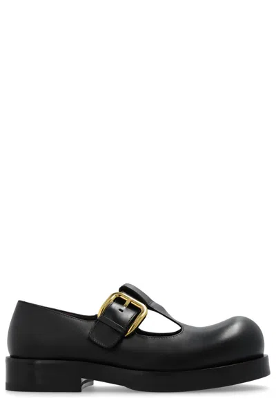 Bottega Veneta Helium Mary-jane Shoes In Black