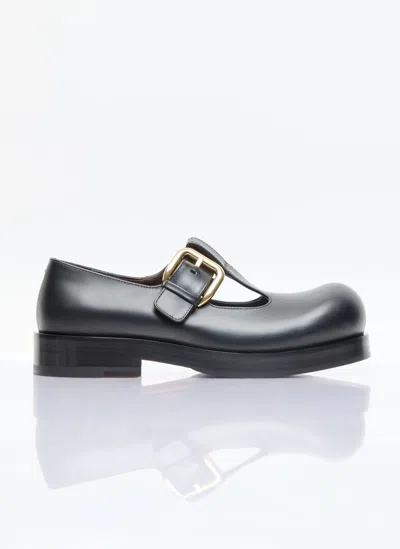 Bottega Veneta Helium Mary-jane Shoes In Black