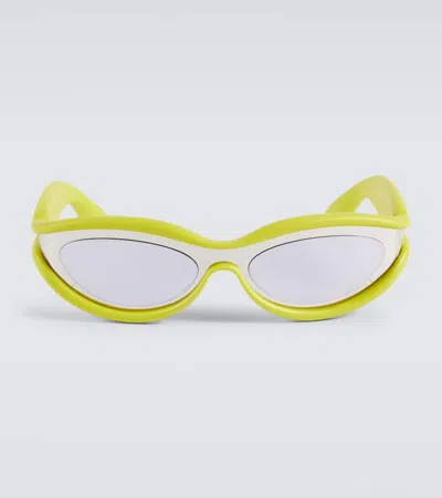Bottega Veneta Cat-eye-sonnenbrille Hem In Green