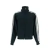 Bottega Veneta Black Stretch Grain De Poudre Suit Jacket In Green