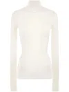Bottega Veneta Technoski Turtleneck Knitted Jumper In White