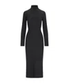 Bottega Veneta Elegant Black Pleated Dress For Women In Black