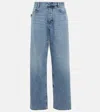 Bottega Veneta High-rise Straight-leg Jeans In Blue