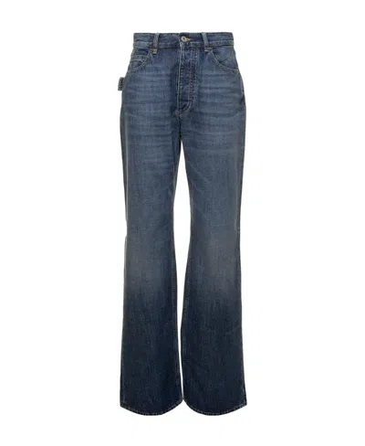 Bottega Veneta High-rise Straight-leg Jeans In Black