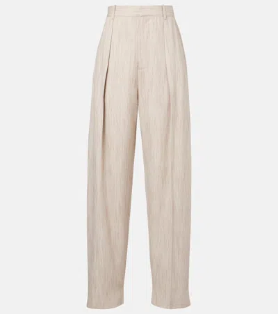 Bottega Veneta High-rise Straight Pants