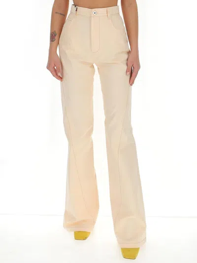 BOTTEGA VENETA HIGHWAIST PANELLED JEANS