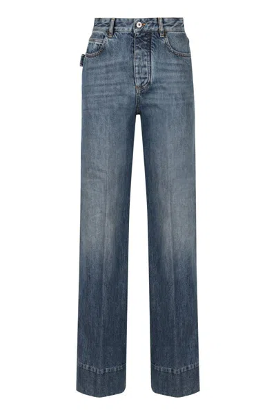 Bottega Veneta High-waist Wide-leg Jeans