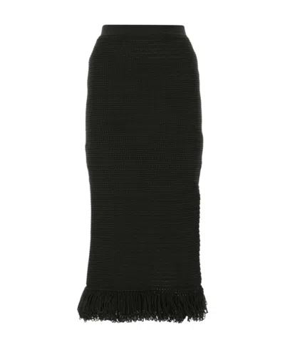 BOTTEGA VENETA BOTTEGA VENETA KNITTED MIDI SKIRT