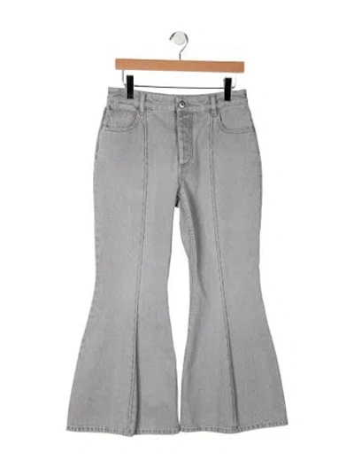 Pre-owned Bottega Veneta High-rise Flared Jeans In Multi