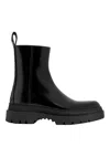 Bottega Veneta Black Highway Chelsea Boots In Negro