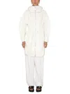 Bottega Veneta Hooded Parka In White