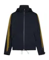 Bottega Veneta Hooded Zip-fastening Jacket In Black