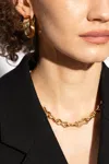 Bottega Veneta Hoop Earrings In Gold