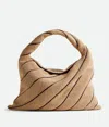 Bottega Veneta Womens Natural-fondant-mb Large Leather-trim Raffia Shoulder Bag In Natural/fondant
