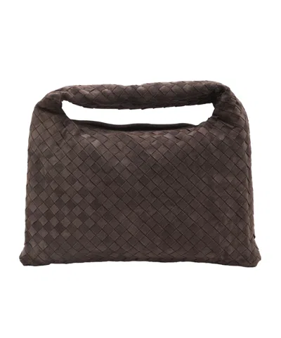 Bottega Veneta Hop Handbag In Brown