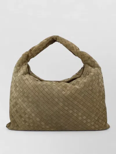 Bottega Veneta Hop Large Leather Tote Bag