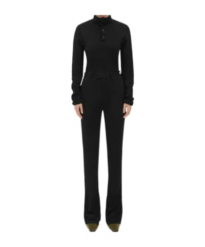 Bottega Veneta Horn Casual Pants In Black