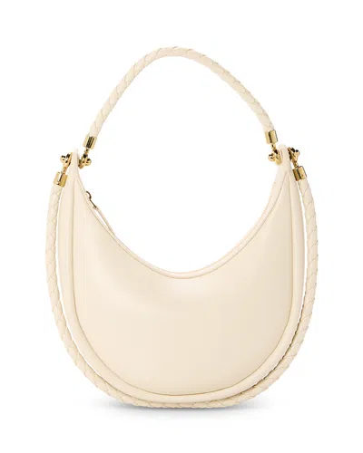 BOTTEGA VENETA HULA HOOP LEATHER SHOULDER BAG