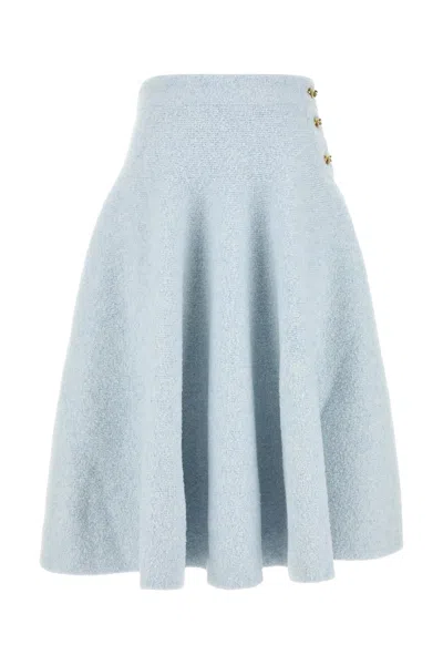 Bottega Veneta Hw Wo Boucle Knit Skirt In Bubble