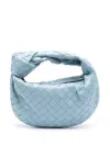 Bottega Veneta Jodie Crystal Mini Top-handle Bag In Blue