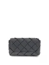 Bottega Veneta Iconic Intreccio Waist Bag In Black