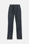 Bottega Veneta Relaxed Barrel Leg Indigo Denim Trousers In Blue