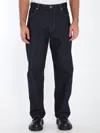 Bottega Veneta Men Indigo Wide Leg Jeans