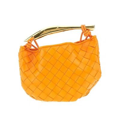 Bottega Veneta Ini 'sardine' Bag In Orange