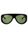 Bottega Veneta Bv1362s Sunglasses In Black