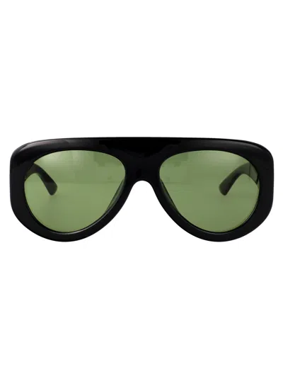 Bottega Veneta Injectate Black Sunglasses