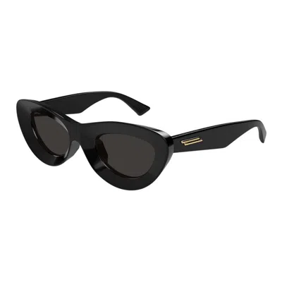 Bottega Veneta Injectate Black Sunglasses