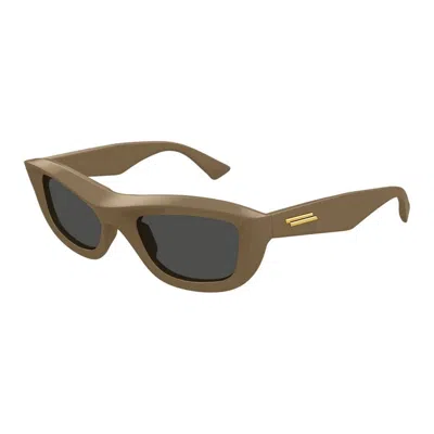 Bottega Veneta Injectate Brown Sunglasses