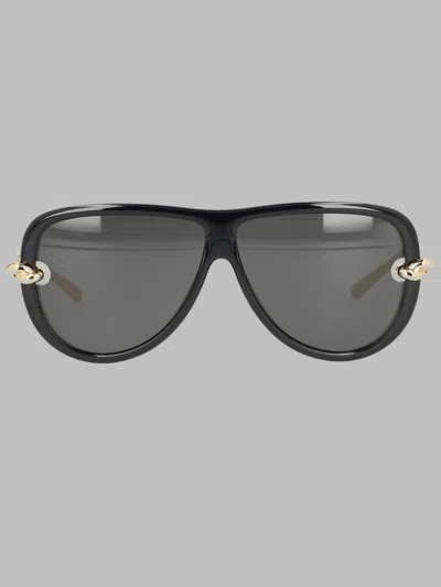 Bottega Veneta Injection Sunglasses In Black
