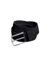 Bottega Veneta Interwoven-design Buckle-fastening Belt In Black