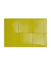 Bottega Veneta Interwoven Detail Clutch Bag In Yellow