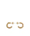Bottega Veneta Intraccio Large Earrings In Yellow