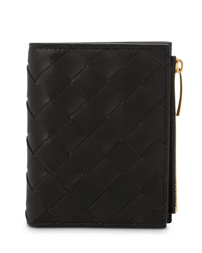 BOTTEGA VENETA INTRECCIATO LEATHER BIFOLD WALLET